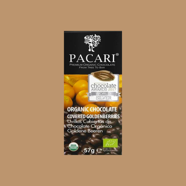 Pacari - Chocolate Covered Goldenberry | Dairy-free Chocolate