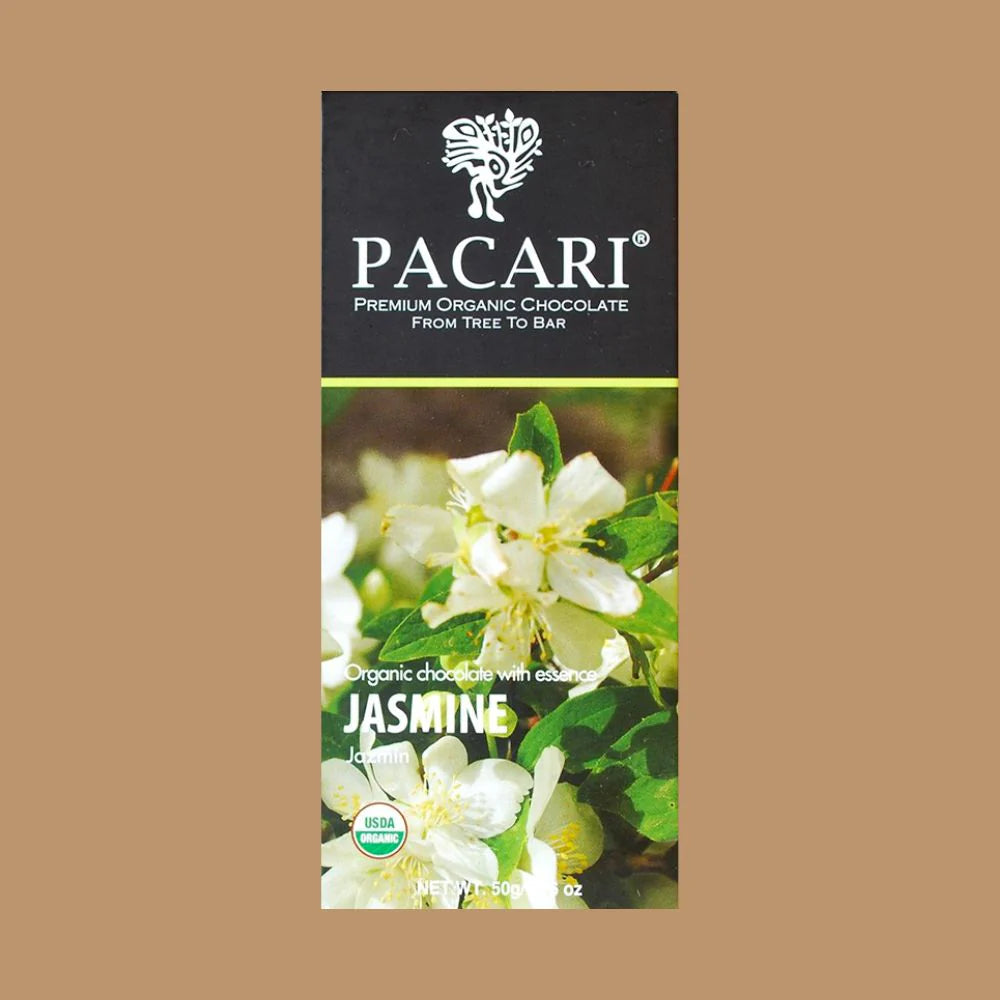 Pacari – Jasmin 60 % (Karton mit 10 Stück)