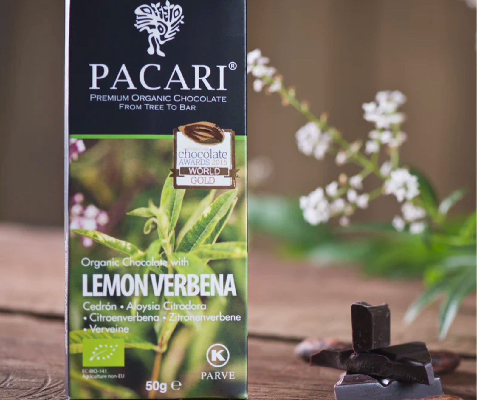 Pacari Chocolate - Lemon Verbena | Best Chocolate 2023