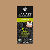 Vegan Dark Chocolate | Pacari - Raw 70%