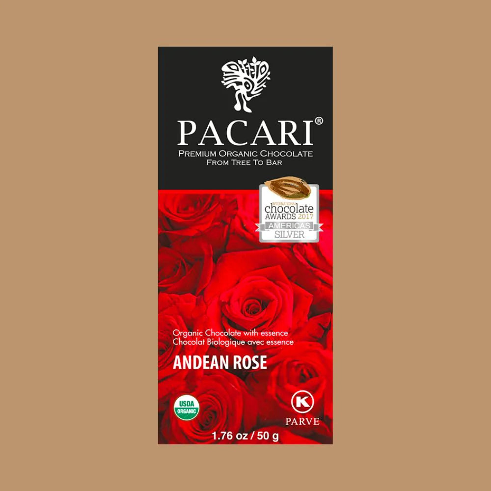 Pacari – Andenrose 60 % (Karton mit 10 Stück)