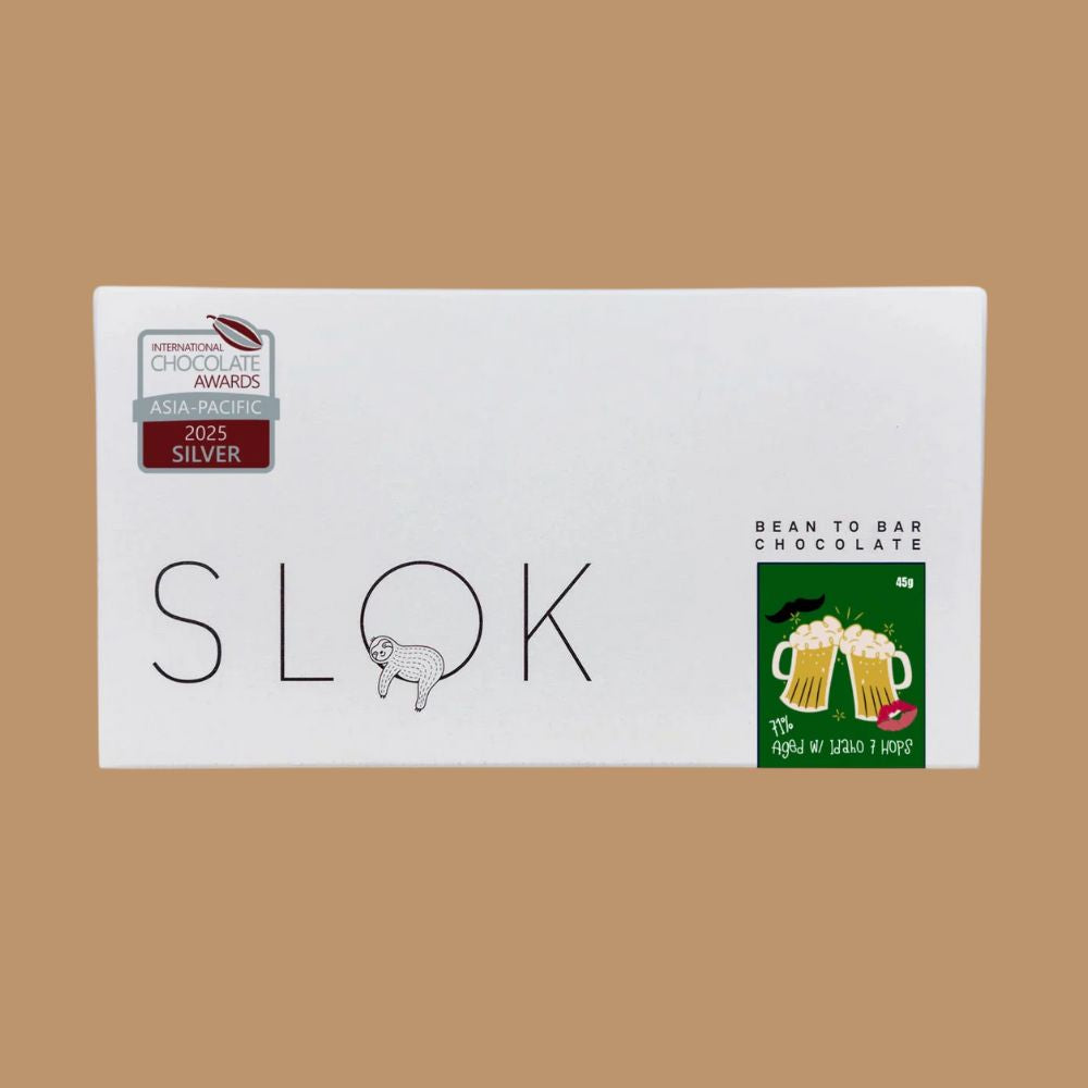 Best Chocolate in World | SLOK - Aged With Idaho 7 Hops 71%