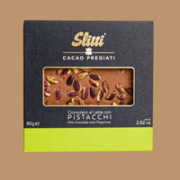 Good Chocolate | Slitti - Milk Chocolate with Bronte Pistachios