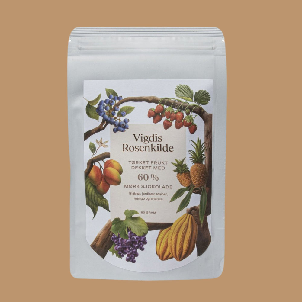 Vigdis Rosenkilde Chocolate - Dried Fruits 