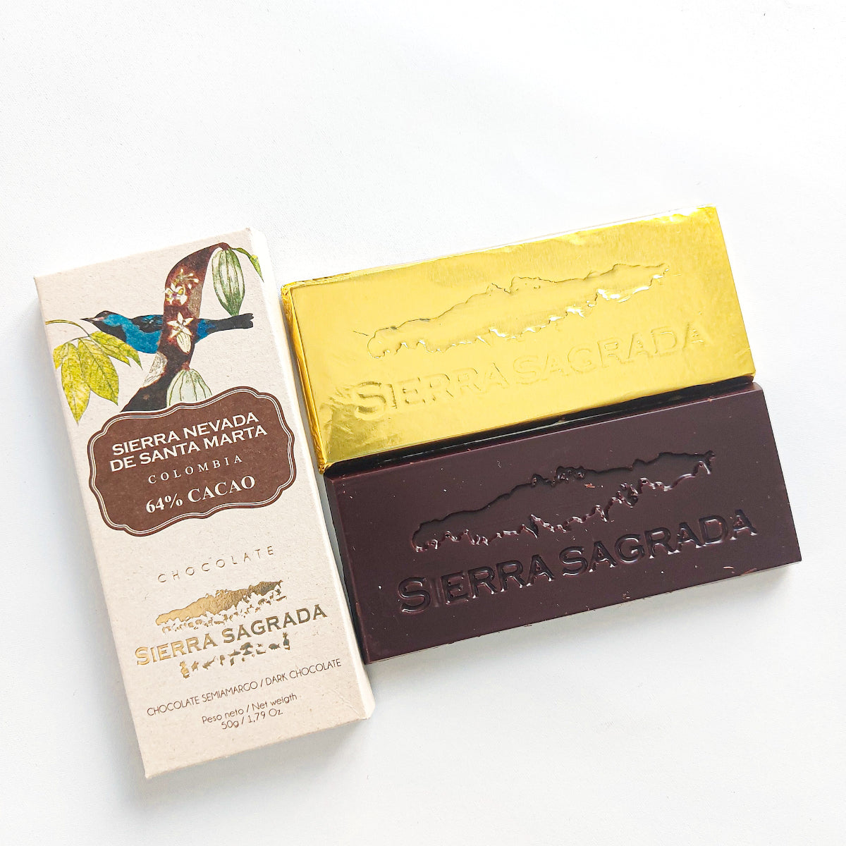 Dark Chocolate - Sierra Nevada 64%  | Bean to Bar Chocolate Singapore