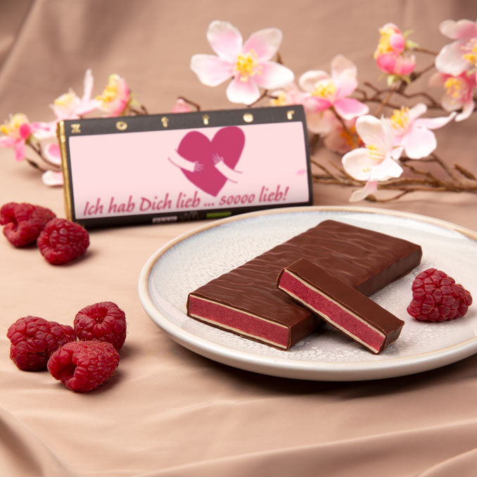 Healthiest Chocolate - Zotter I Love You Soooo Much
