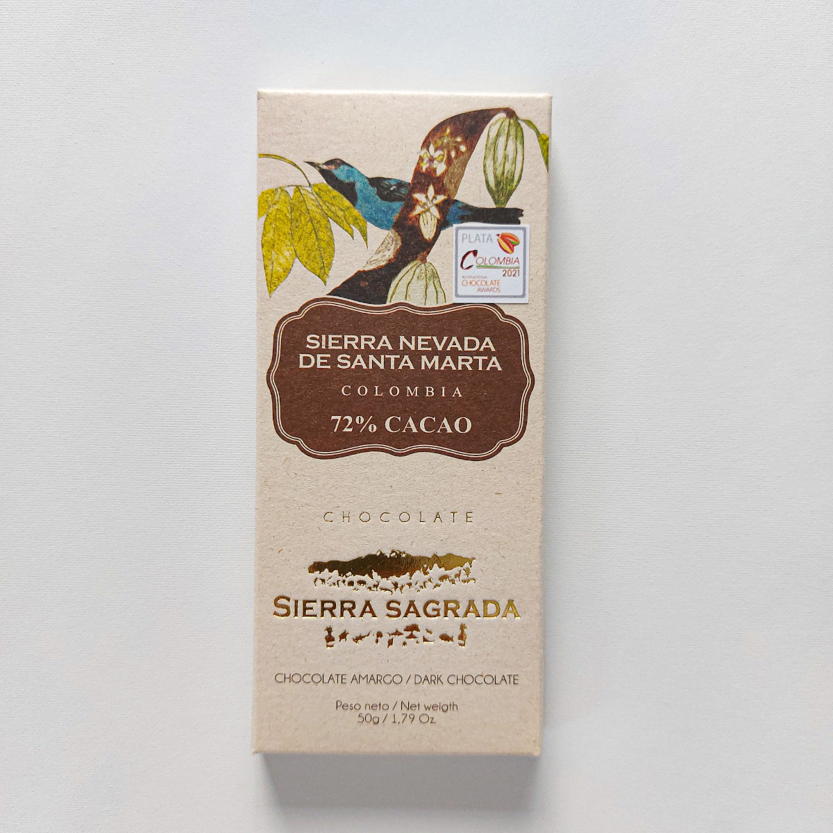 Dark Chocolate - Sierra Nevada 72% | Chocolate Delivery Singapore