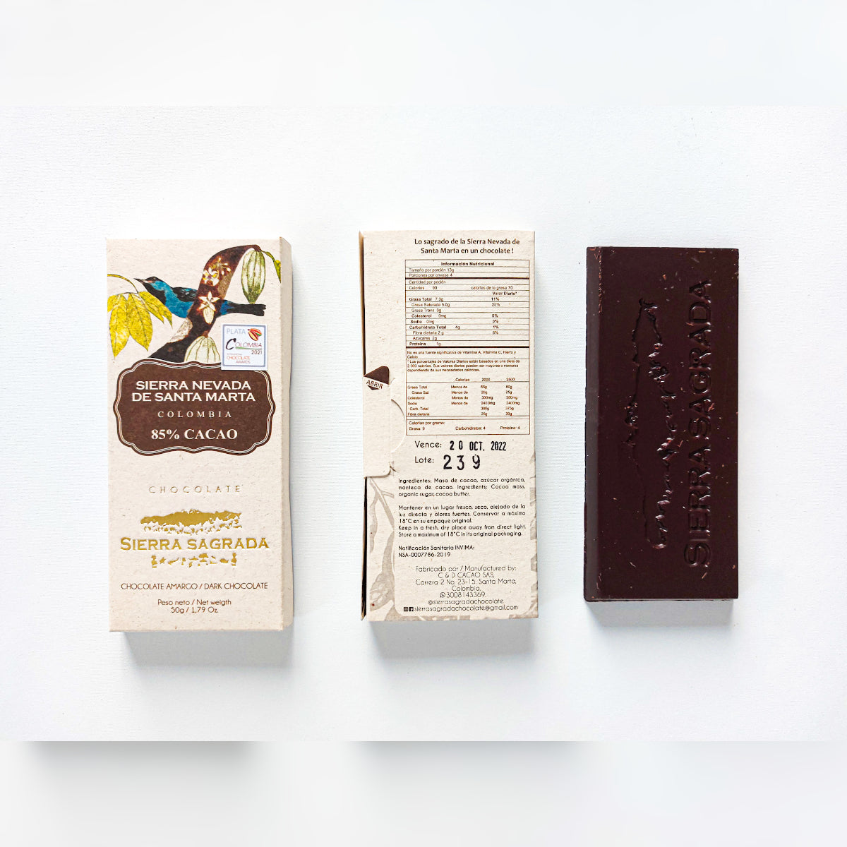 Dark Chocolate Singapore - Sierra Nevada 85% 