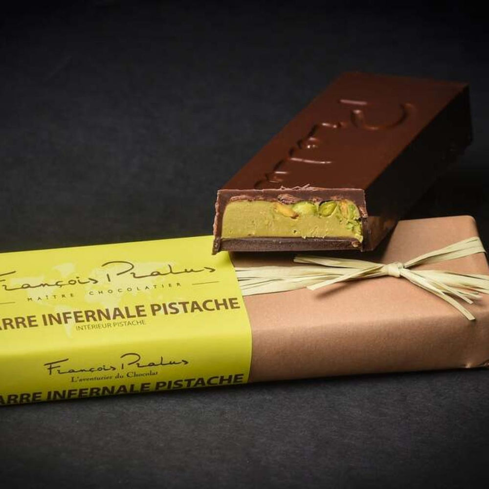 Pralus - Barre Infernale Pistache | Chocolate Delivery Singapore