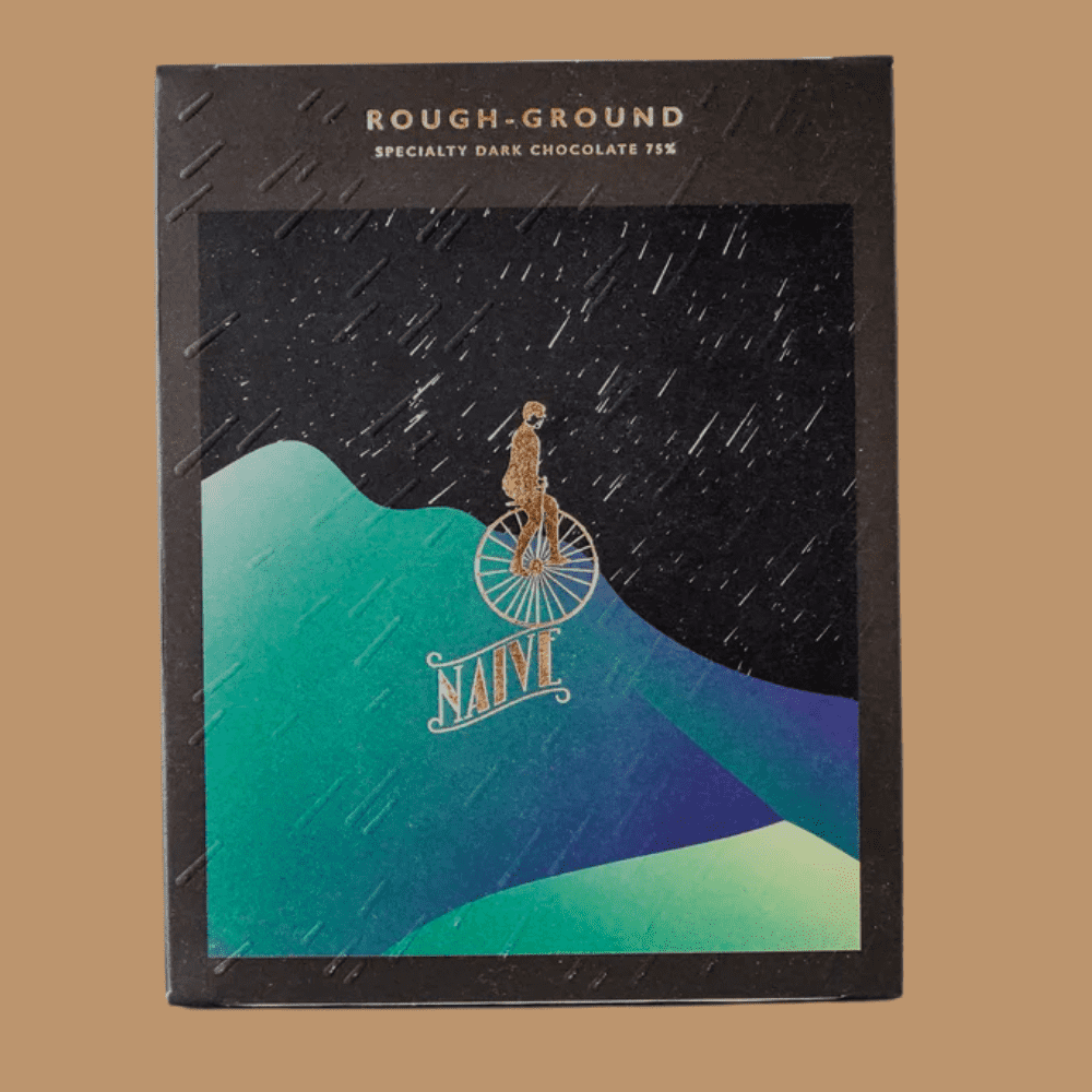 bean to bar chocolate | naive rough ground 
