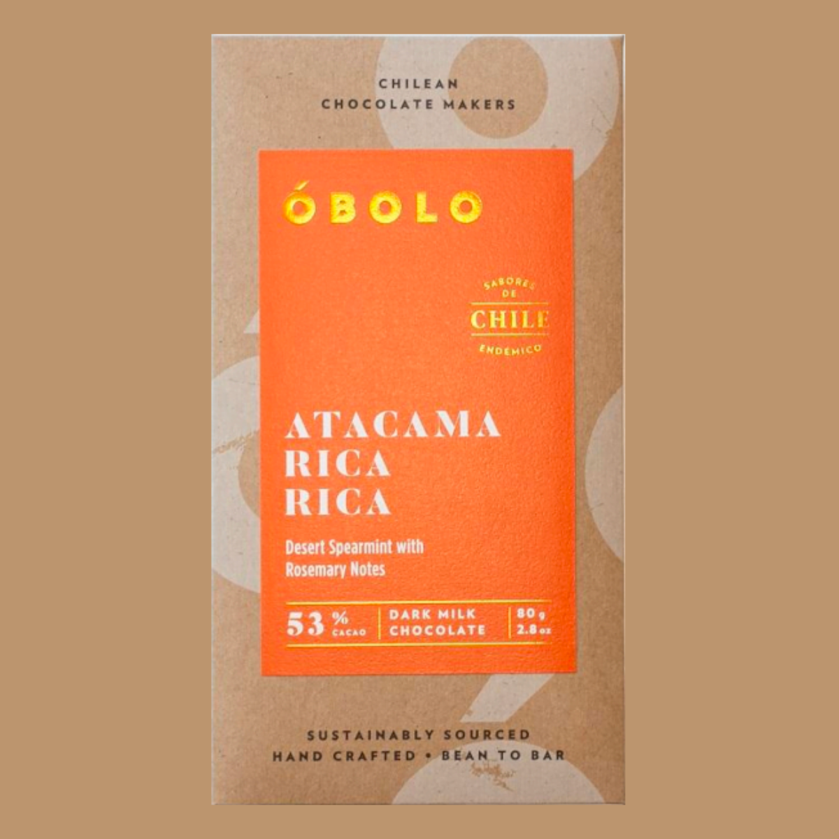 Low-sugar Milk Chocolate - Obolo Rica Rica 53%