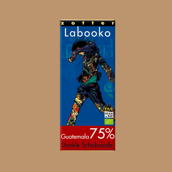 Zotter Labooko Guatemala 75% | Dark Vegan Chocolate – Hello Chocolate