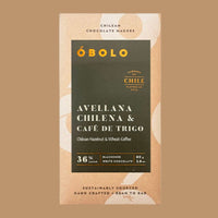 OBOLO - White Chocolate - Chilean Hazelnut & Wheat Coffee - Hello Chocolate®
