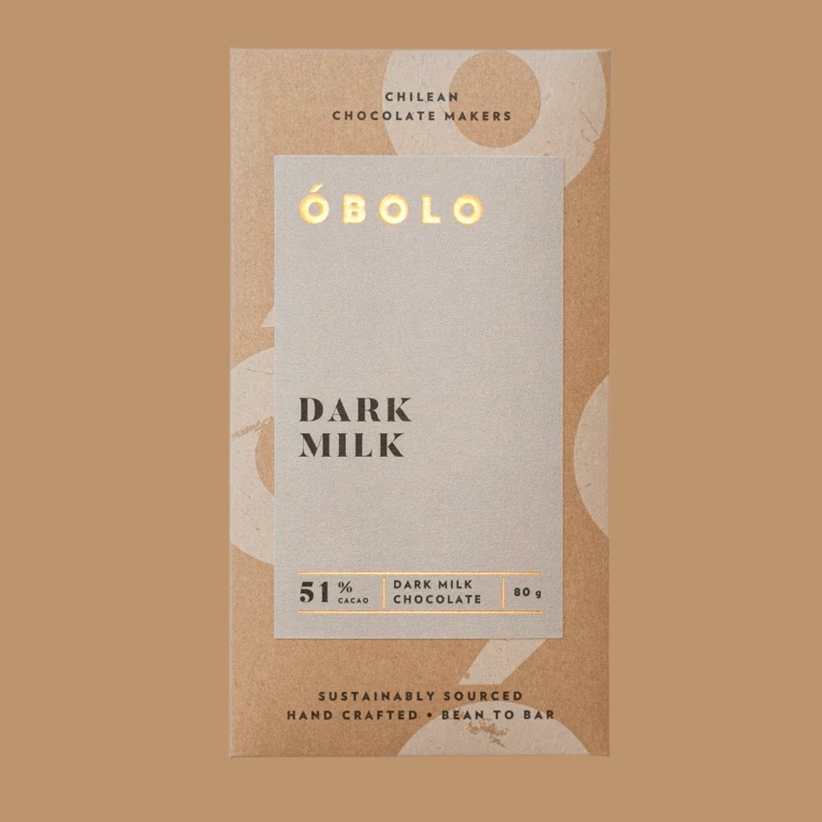 Gourmet Milk Chocolate - Obolo Dark Milk 51%.